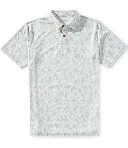 JETTY Performance Stretch Bunker Short Sleeve Polo Shirt