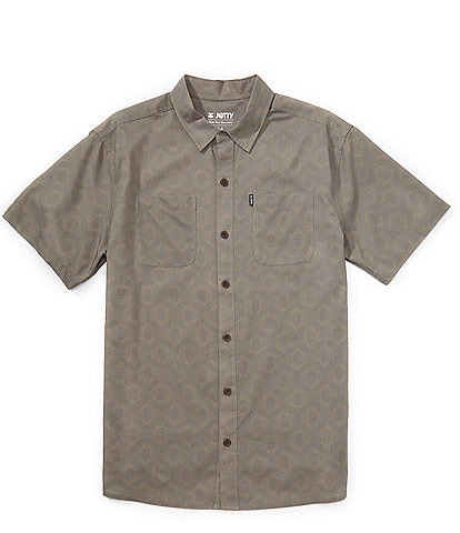 JETTY Seabrite Open Short Sleeve Woven Shirt