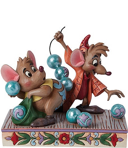 Jim Shore Disney Traditions Jaq and Gus Figurine