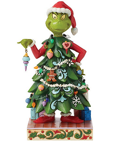Jim Shore Grinch by Jim Shore Dr. Seuss Grinch Dressed as a Christmas Tree Figurine