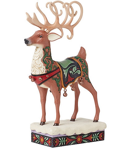 Jim Shore Heartwood Creek Holiday Manor Reindeer Figurine