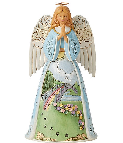 Jim Shore Rainbow Bridge Angel Figurine