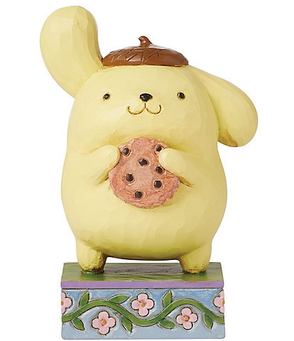 Jim Shore Sanrio Collection Pompompurin with Cookie Figurine