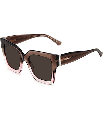 Jimmy Choo Edna 52mm Square Sunglasses