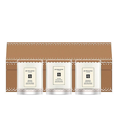Jo Malone London Gingerbread Land Travel Candle Trio Limited Edition
