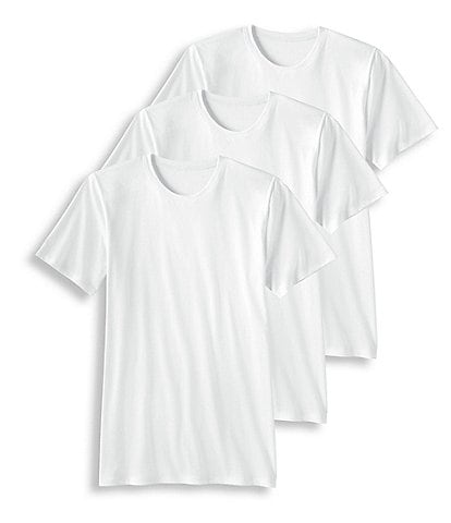 Jockey Signature Pima Cotton Crewneck T-Shirts 3-Pack