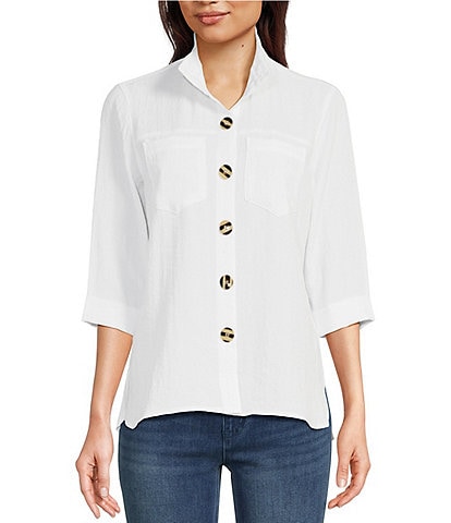 Esabel.C Womens Button Down Shirts Long Sleeve Regular Fit Cotton Stretch  Work Blouse : : Clothing, Shoes & Accessories
