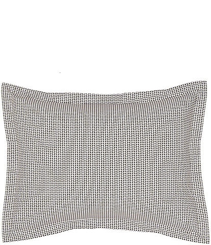 John Robshaw Cinde Coffee Organic Cotton Percale Reversible Sham
