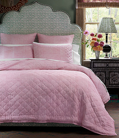 John Robshaw Nandi Azalea Stripe Cotton Voile Quilt