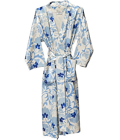 John Robshaw Tanish Mushru Wrap Robe