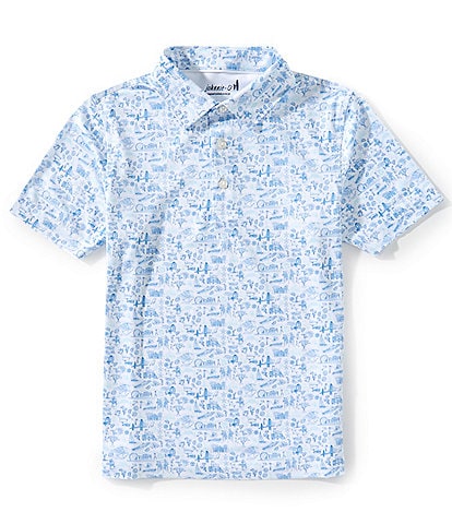 Johnnie-O Big Boys 8-20 20th Short Sleeve Polo Shirt