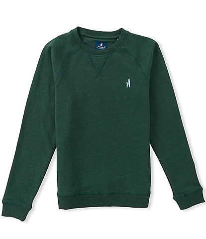 Johnnie-O Big Boys Freeman Logo Crew Neck Pullover