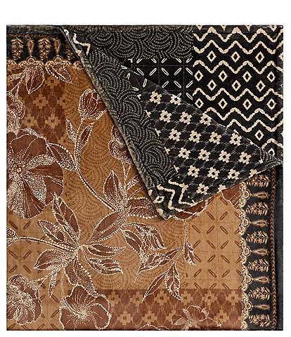 JOHNNY WAS Laurel Canyon Monitclarie Cozy Reversible Throw Blanket