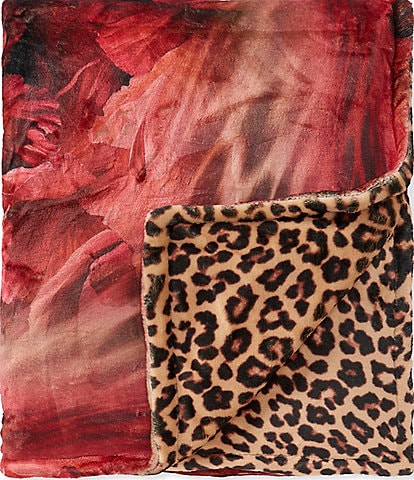 JOHNNY WAS Laurel Canyon Rosalya Scarf Cozy Reversible Throw Blanket