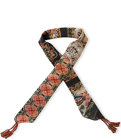 JOHNNY WAS Solana Silk Square Scarf