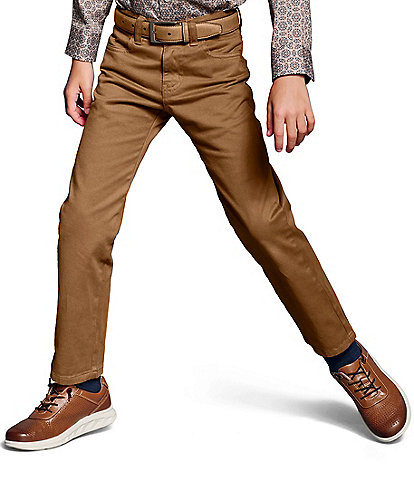 Johnston & Murphy Big Boys 8-20 Five Pocket Pants