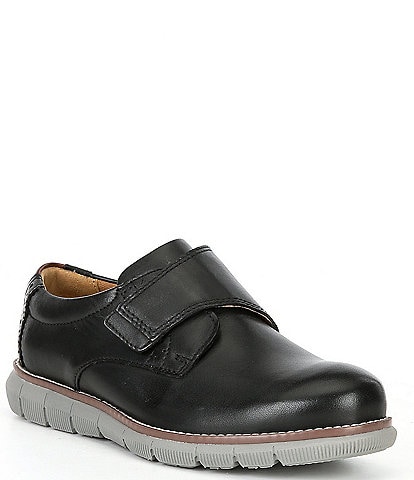 Johnston & Murphy Boys' Holden Plain Toe Leather Shoes (Infant)
