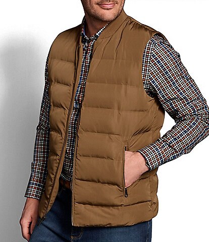 Johnston & Murphy Channel Quilted Vest