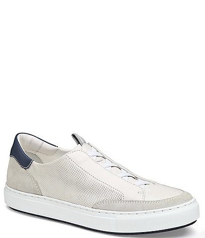 Johnston & Murphy Collection Men's Anson Stretch Lace-to-Toe Sneakers