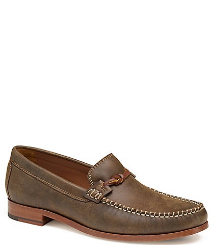 Johnston & Murphy Collection Men's Baldwin Leather Bit Loafers