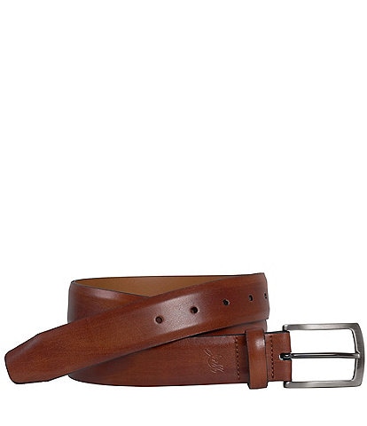 Johnston & Murphy Collection Men's Ellsworth Burnished Leather Belt