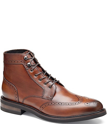 Johnston & Murphy Collection Men's Hartley Wingtip Boots