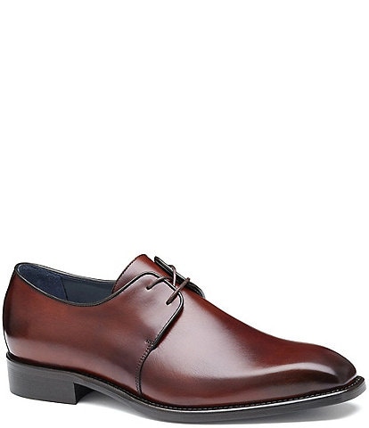 Johnston & Murphy Collection Men's Larson 2-Eye Plain Toe Oxfords