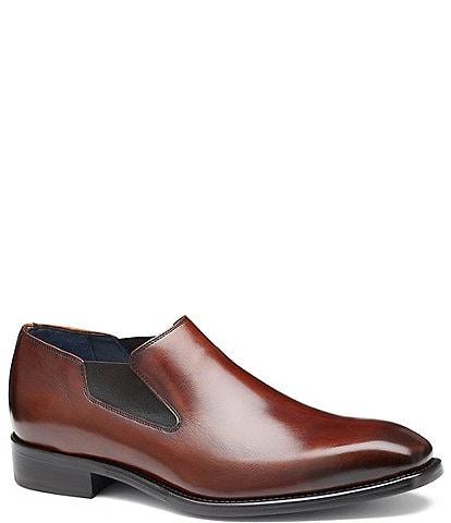 Johnston & Murphy Collection Men's Larson Leather Slip On Loafers