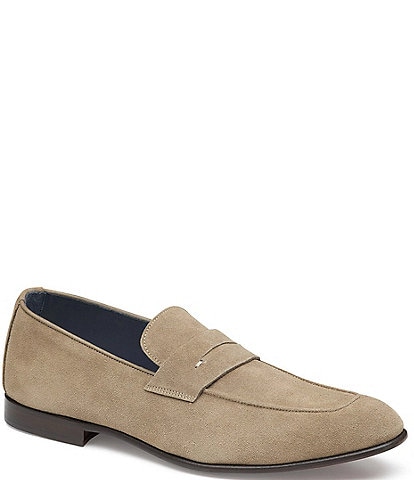 Johnston & Murphy Collection Men's Taylor Suede Penny Loafers