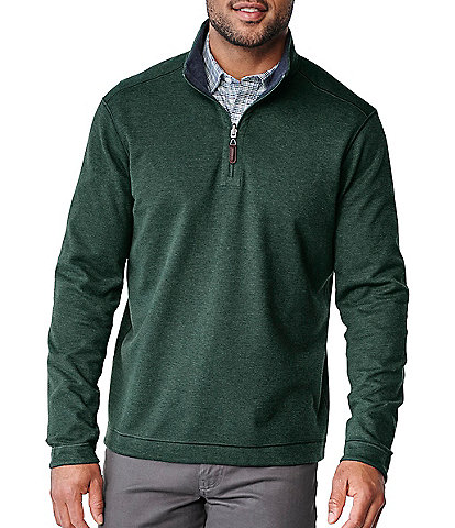 Johnston & Murphy Icon Reversible Quarter-Zip Pullover