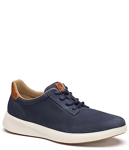 Johnston & Murphy Men's Ackerson Perforated Nubuck Sneakers