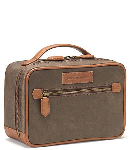 Johnston & Murphy Men's Antique Cotton Travel Kits