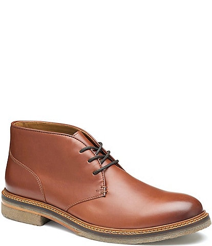 Johnston & Murphy Men's Calder Leather Chukka Boots