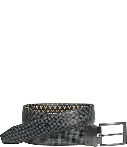 Johnston & Murphy Men's Collegiate Reversible Leather Belts
