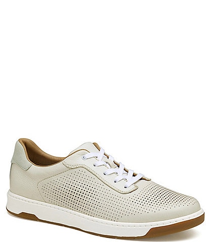 Johnston & Murphy Men's Daxton U-Throat Perforated Leather Sneakers