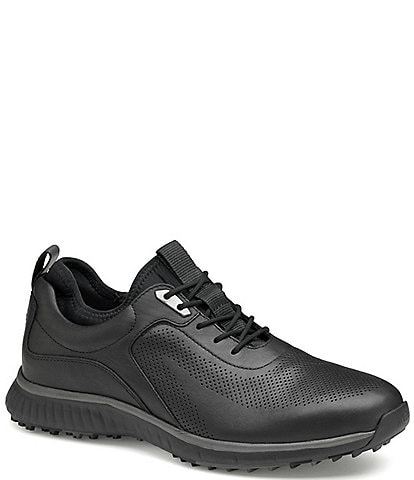 Johnston & Murphy Men's H1-Luxe Hybrid XC4 Waterproof Leather Golf Shoes