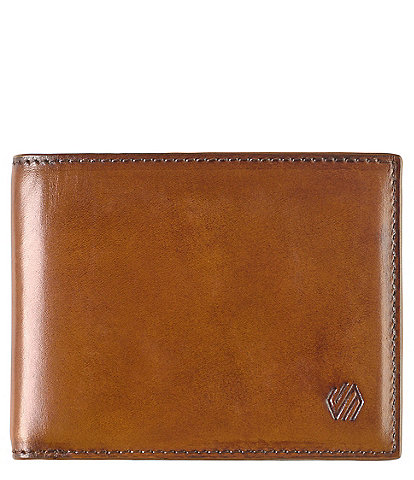 Johnston & Murphy Men's Hudson Burnished Billfold Wallet