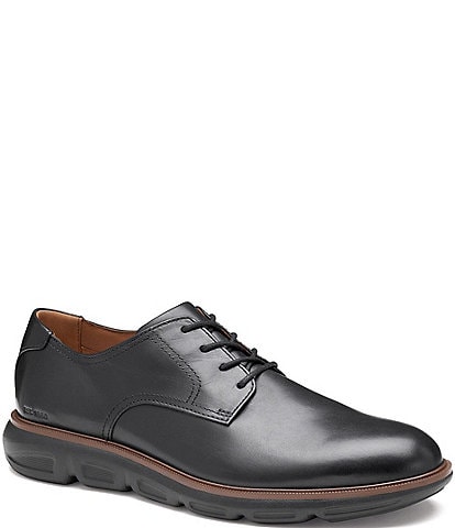Johnston & Murphy Men's Larkin Leather Plain Toe Oxfords