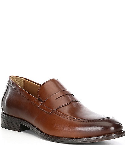 Johnston & Murphy Men's Lewis Leather Penny Loafers