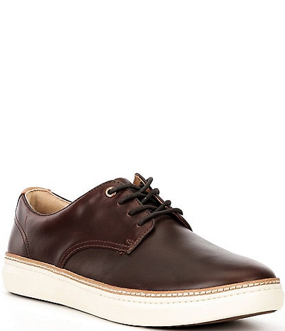 Johnston & Murphy Men's McGuffey 2 175th Anniversary Leather Plain Toe Lace Up Sneakers