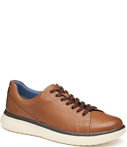 Johnston & Murphy Men's Oasis Leather Lace-To-Toe Sneakers