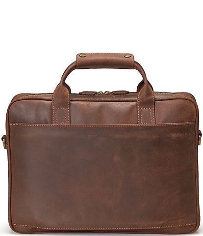 Johnston & Murphy Men's Rhodes Leather Briefcase
