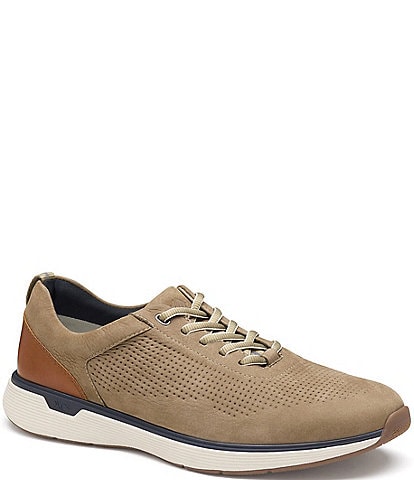 Johnston & Murphy Men's XC4 Waterproof Prentiss 2 Nubuck Embossed U-Throat Sneakers