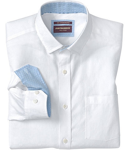 Johnston & Murphy Ovation Tile Long Sleeve Woven Shirt