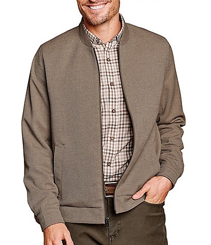 Johnston & Murphy Pattern Full Zip Jacket