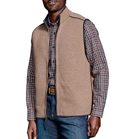 Johnston & Murphy Reversible Channel Quilted Vest