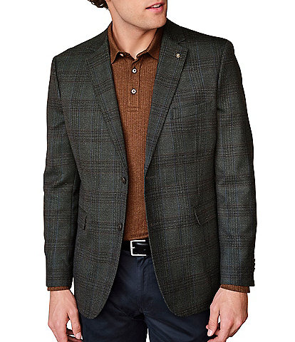 Johnston & Murphy Townsend Medium Plaid Dress Blazer