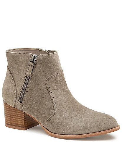 Johnston & Murphy Trista Suede Booties