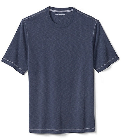 Johnston & Murphy Vintage Slub Short-Sleeve Crewneck T-Shirt