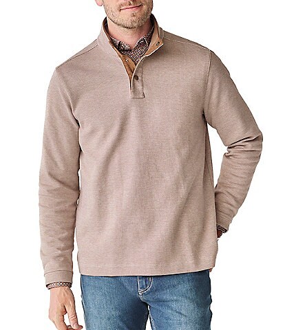 Johnston & Murphy Westcott Quarter Snap Pullover